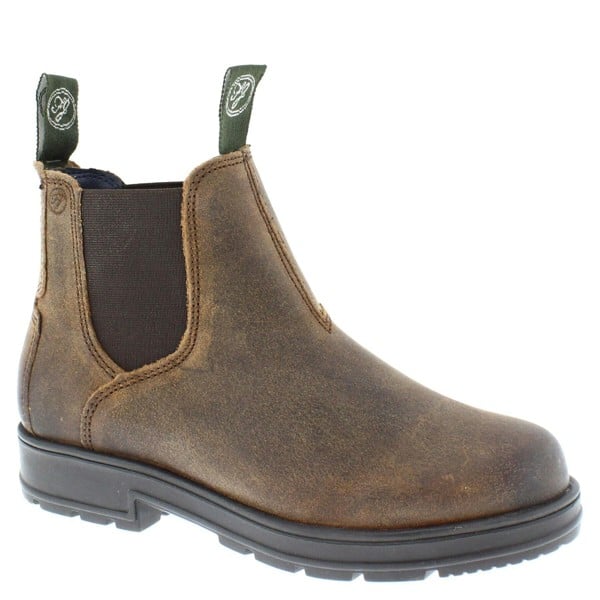 Frank James Suffolk Women's Leather Chelsea Dealer Boots - Bison