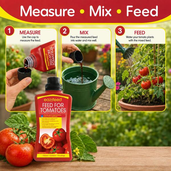 Eazifeed 6X - Tomato Plant Fertiliser 500ml
