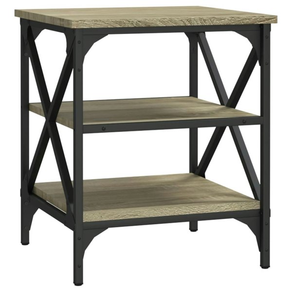 Berkfield Side Tables 2 pcs Sonoma Oak 40x42x50 cm Engineered Wood