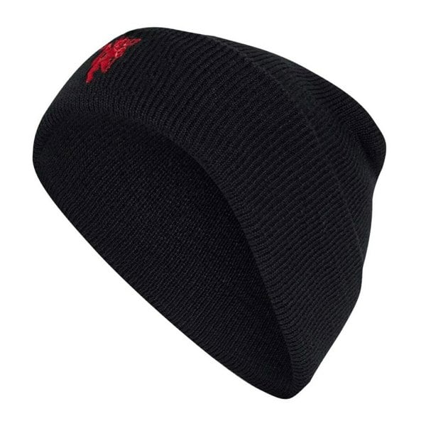 Manchester United FC Adidas Beanie - Black/Red