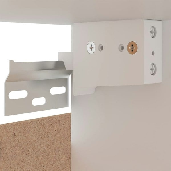 Berkfield Hanging Cabinet White 60x31x40 cm Engineered Wood