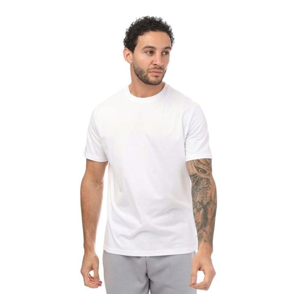 DKNY Mens Tonal Logo T-Shirt - White