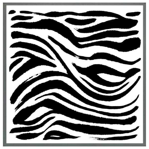 Benjamin Tate Design Zebra stripes print (Picutre Frame)