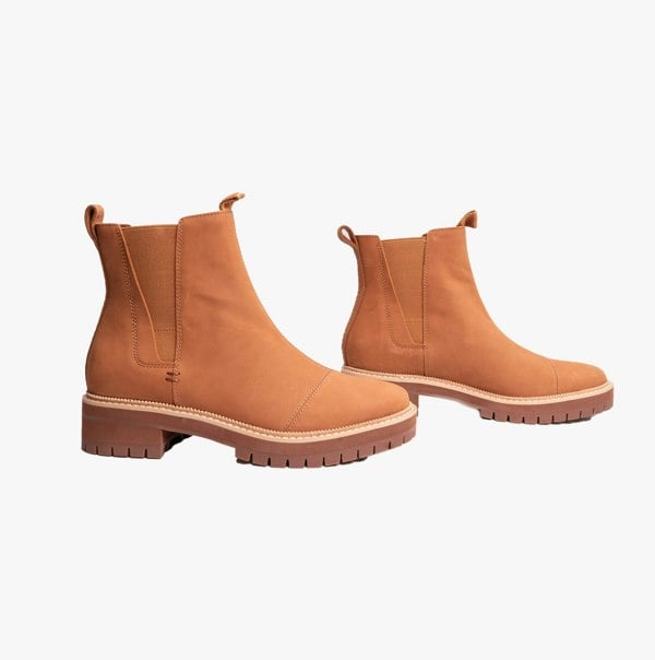 TOMS DAKOTA Womens Boots Tan