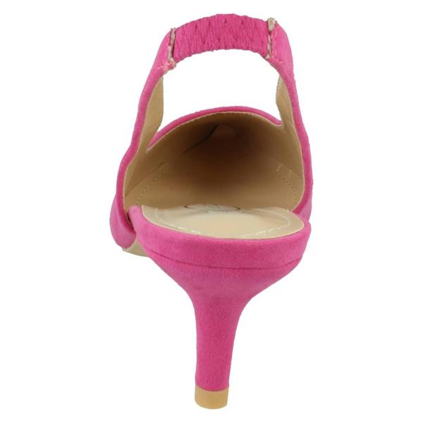 Spot On Ladies Spot On Heeled Stiletto Slingback Heels F90111