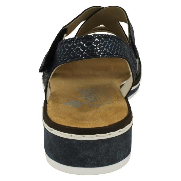 Rieker Ladies Rieker Wedge Heeled Sandals V3663