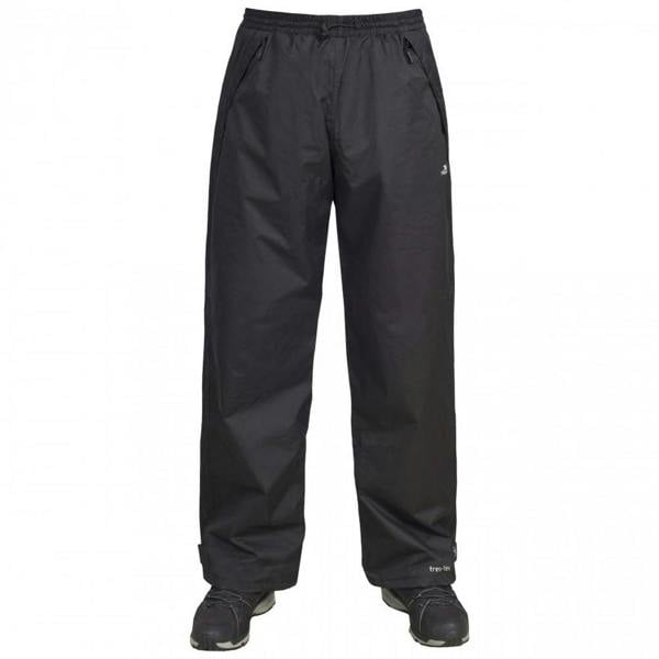 Trespass Mens Toliland Waterproof & Windproof Trousers - Black