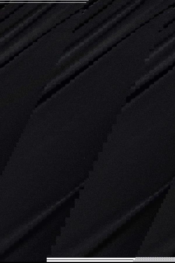 Gathered Cowl Asymmetric Mesh And Soft Touch Maxi Dress - Black DR4800