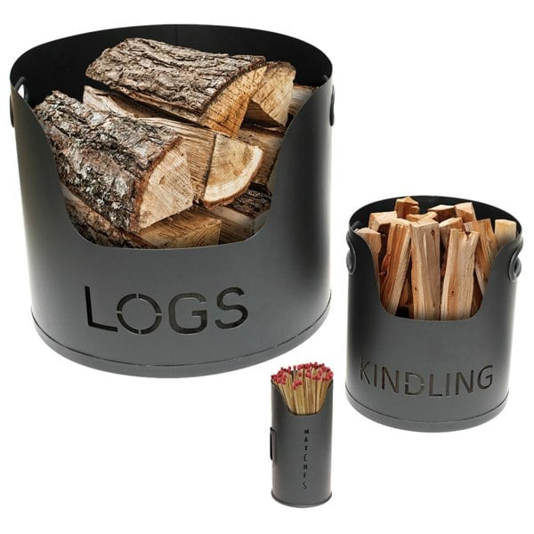 Valiant Fireside Log Storage Set