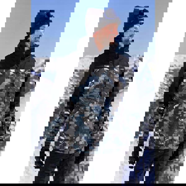 Mountain Warehouse Mens Drayton Waterproof Ski Jacket - Blue