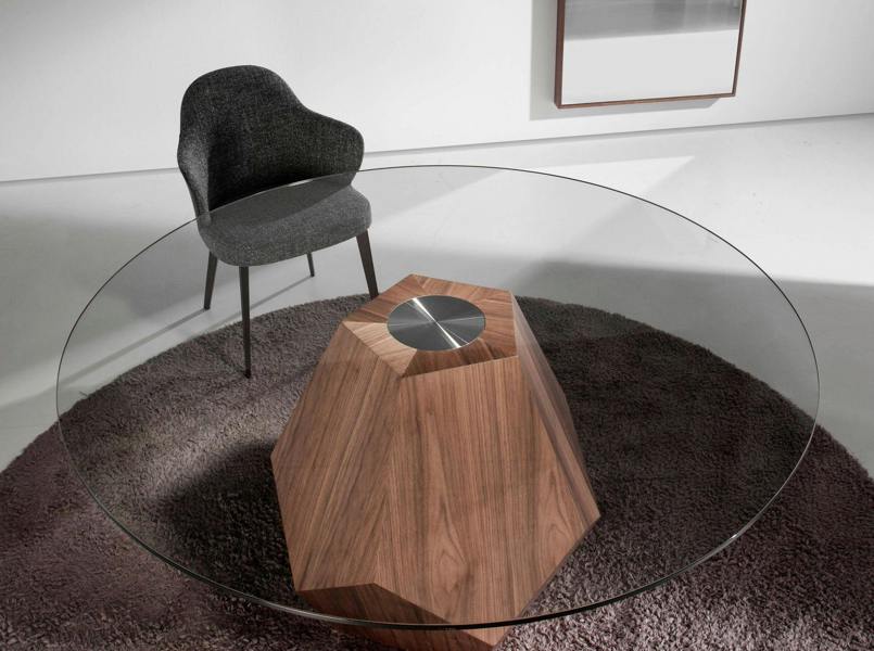 Angel Cerdá Dark Grey Fabric and Leatherette Chair 4102