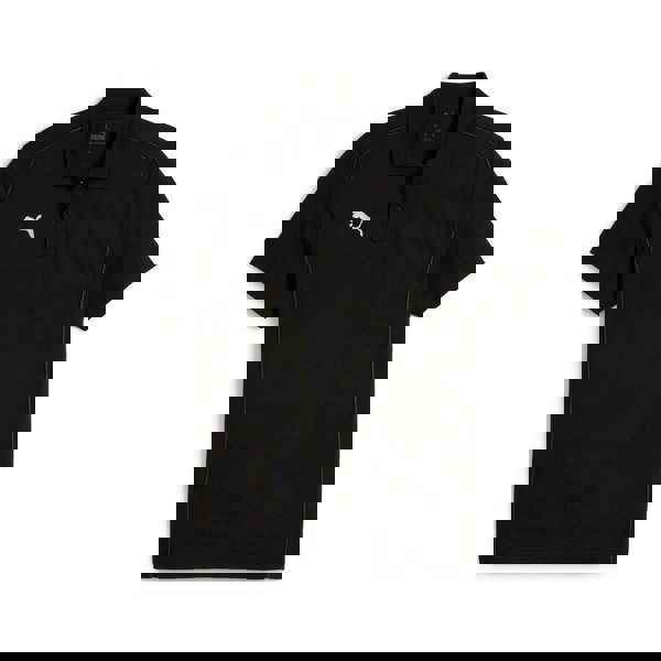 Puma Mens TeamFINAL Casuals Polo Shirt - Black