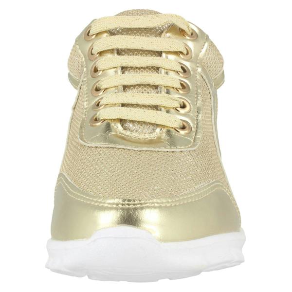Spot On Ladies Waves Lace Up Trainers