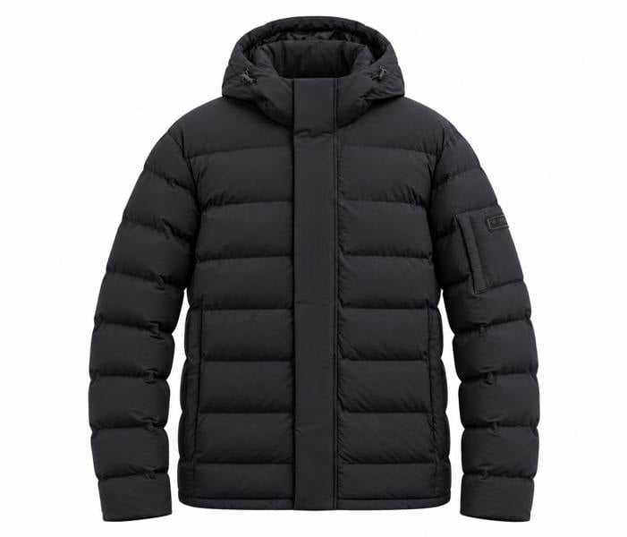 Barbour International Daleson Puffer Jacket Dark Navy
