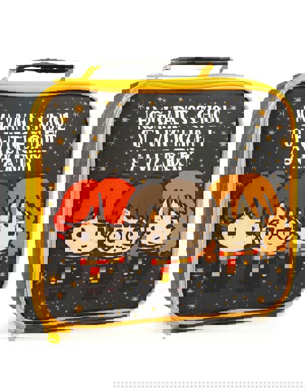 Harry Potter Unisex Kids Black Lunch Bag and Bottle Set (One Size) [dis]