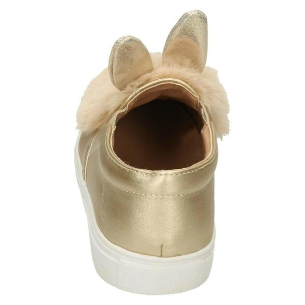 Spot On Girls Spot On Fur & Glitter Bunny Ear Shoes