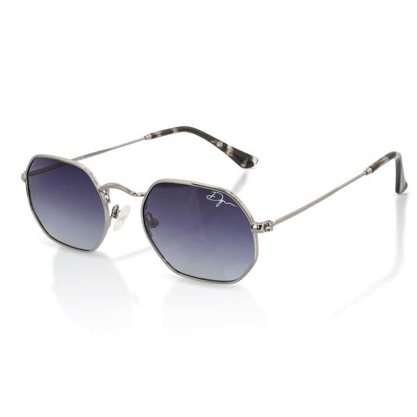 De-Gamme Retro Rectangle Polarized Sunglasses - Napoli