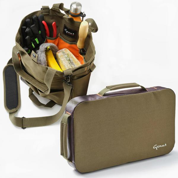 Genus Gardenwear Caddy Bag and Kneeler Bundle