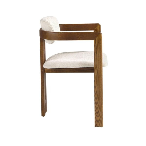 Angel Cerdá Off-white fabric chair 4194