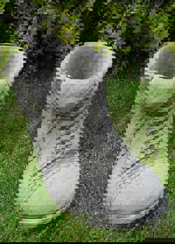 Shoe Outdoor Stone Planter