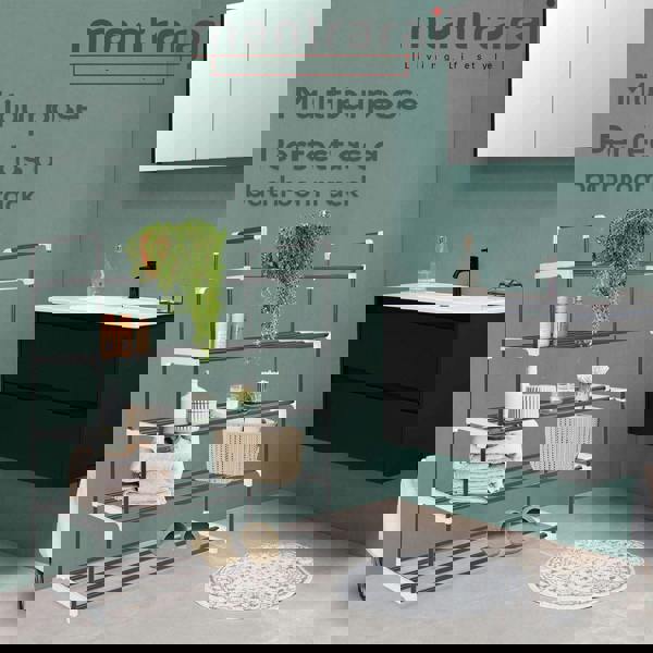 MANTRARAJ 5 Tier Heavy Duty Metal Shoe Quick Assembly Shoe Rack Shoe Storage Cabinet Holds Upto 20-25 Pairs