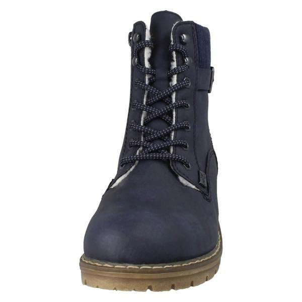 Rieker Ladies Rieker Warm Lined Water Resistant Ankle Boots Y9102