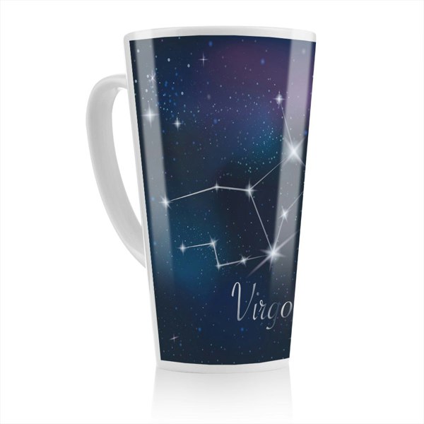 Benjamin Tate Design Zodiac Sign Virgo Dining Latte Mug