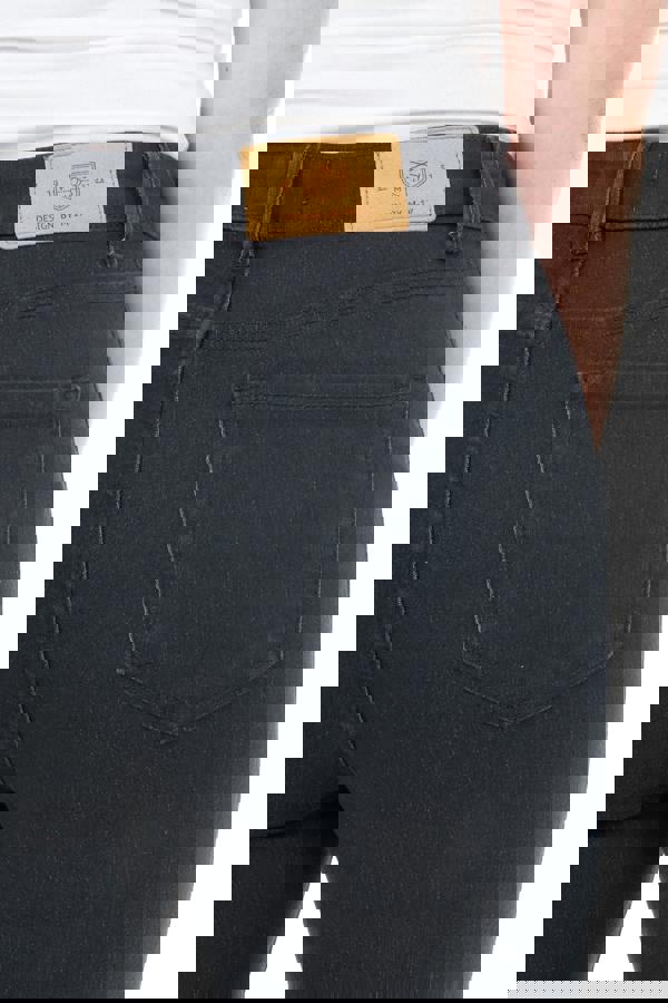 Smart Living Women's Stylish Skinny Fit High Waist Denim Jeans - Black