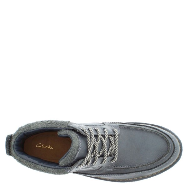Clarks Korik Rise G Fit GoreTex Leather Lace Up Casual Boots