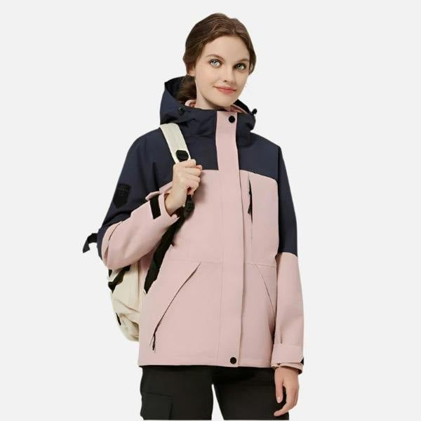 Anniou Women's Waterproof 3-in-1 Ski Jacket