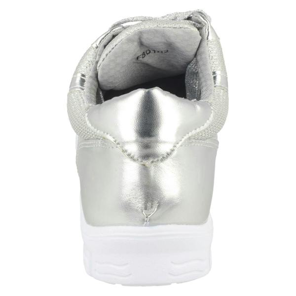 Spot On Ladies Waves Lace Up Trainers
