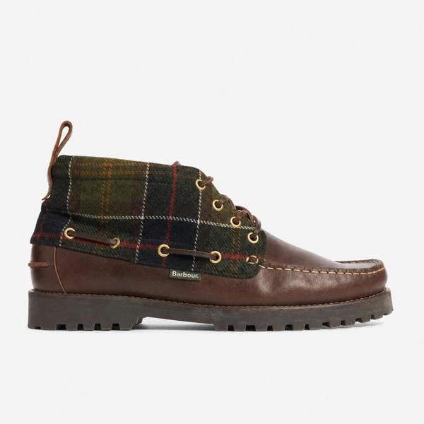 Barbour HARLE MID Chukka Boots   in  Brown