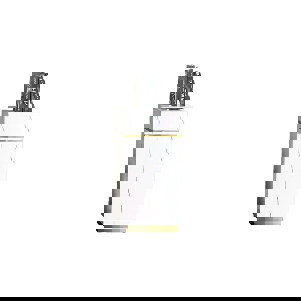 Demelza Coffee Table, Gold Base, Sintered Stone-Ritconcept-Rit Concept