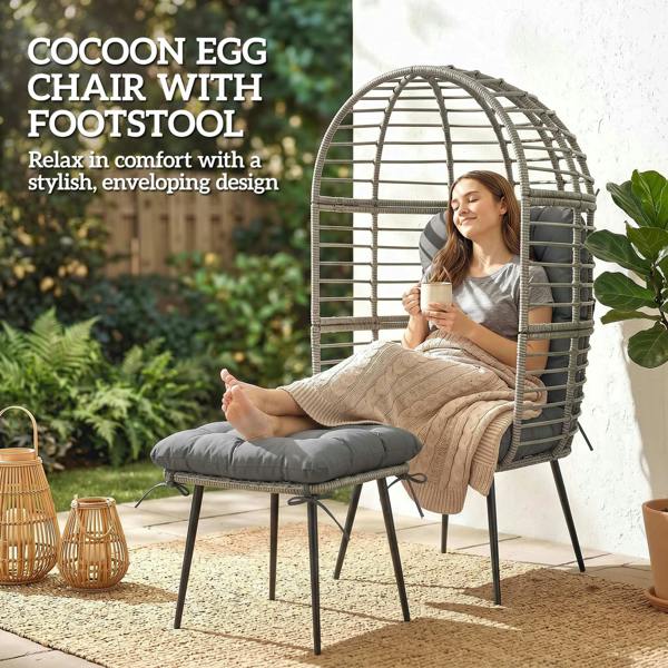 Rattan Egg Chair