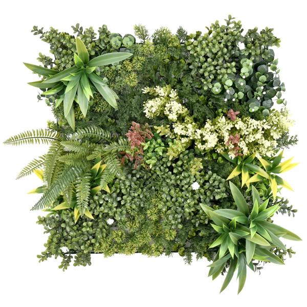 Aurora A Premium Artificial Green Wall Panel 50cm x 50cm