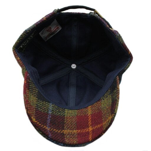 Heather Hats & Accessories Harris Tweed Baseball Trucker Cap, Cotton Lining, Outdoor Wear