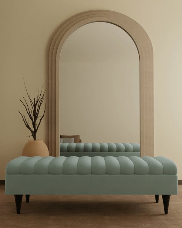 Romo Panel Ottoman storage Coffee Table Bench seat - ISTOOLS