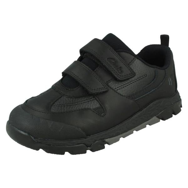 Clarks Boys Clarks Dinosaur Design School Shoes Steggy2 Pace K