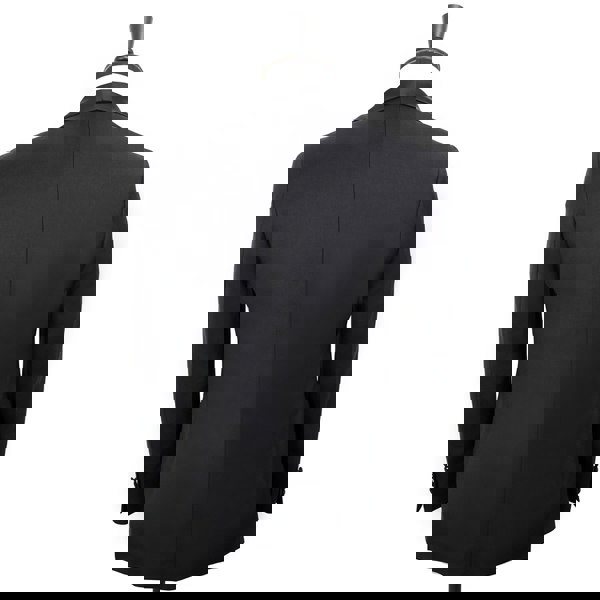 David WeJ Alfredo Dress Single Breasted Satin Shawl Lapel Tuxedo - Black