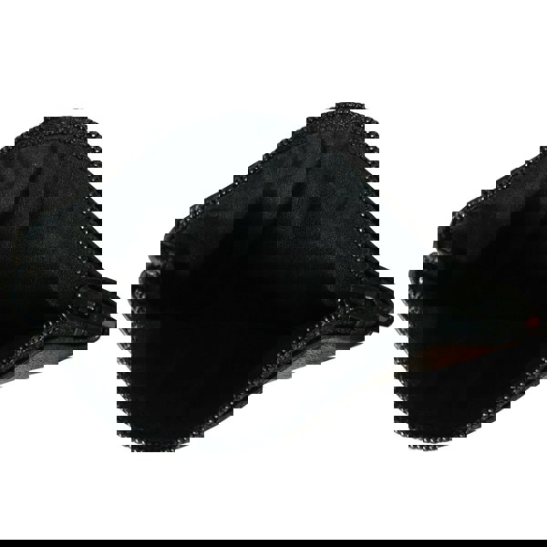 Assots London 'Poppy' Black Full Grain Leather Zip Top Coin Purse