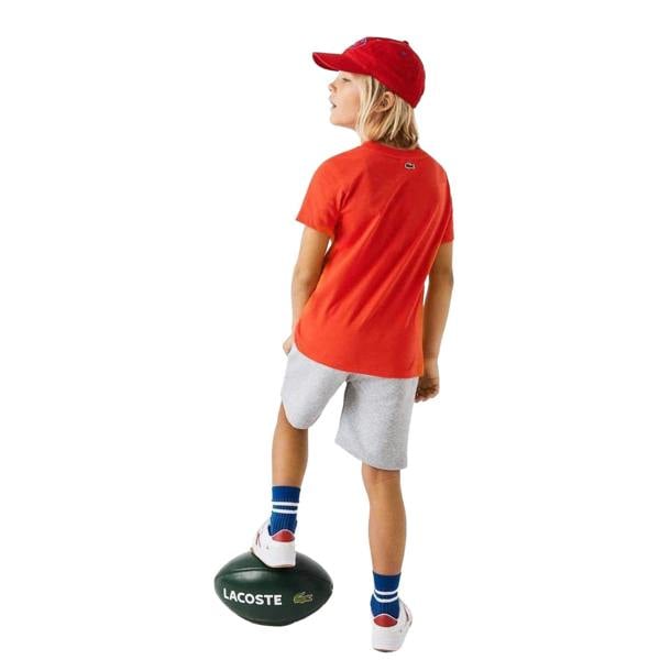 Lacoste Childrens/Kids Relaxed Fit Casual Shorts - Grey - 