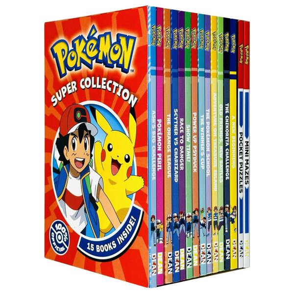 Pokemon: Super Collection (15 Books Collection Set)