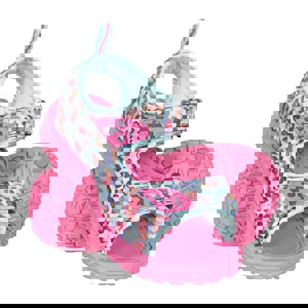 Mountain Warehouse Girls Animal Print Sandals - Pink