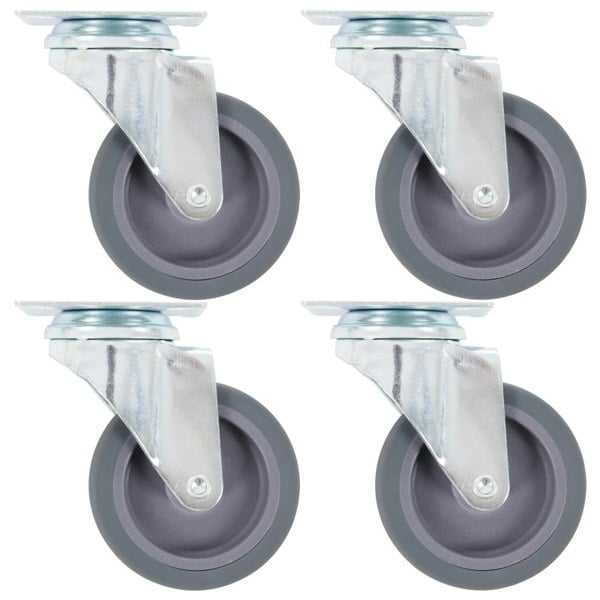 Berkfield Swivel Casters 4 pcs 75 mm