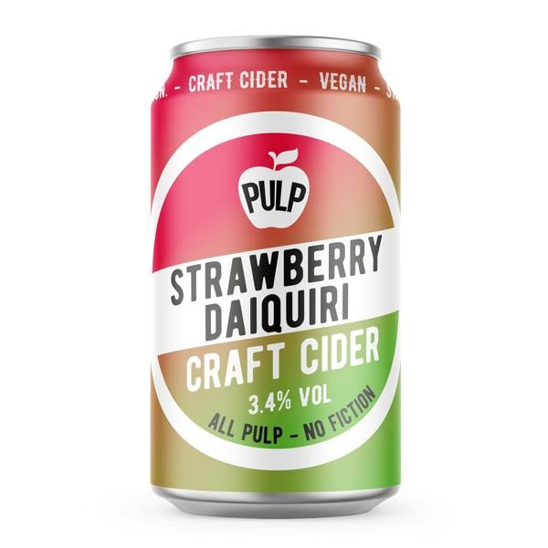 Celtic Marches PULP Strawberry Daiquiri 3.4% 330ml Cans