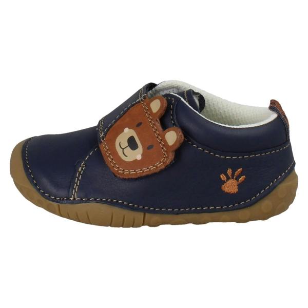 Start-rite Boys Startrite Pre Walker Cruiser T Bar Shoes Bear Hug