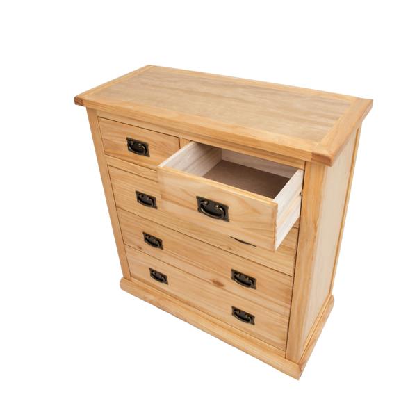 Cabinet Bits Lucca 5 Drawer Chest of Drawers Bras Drop Handle