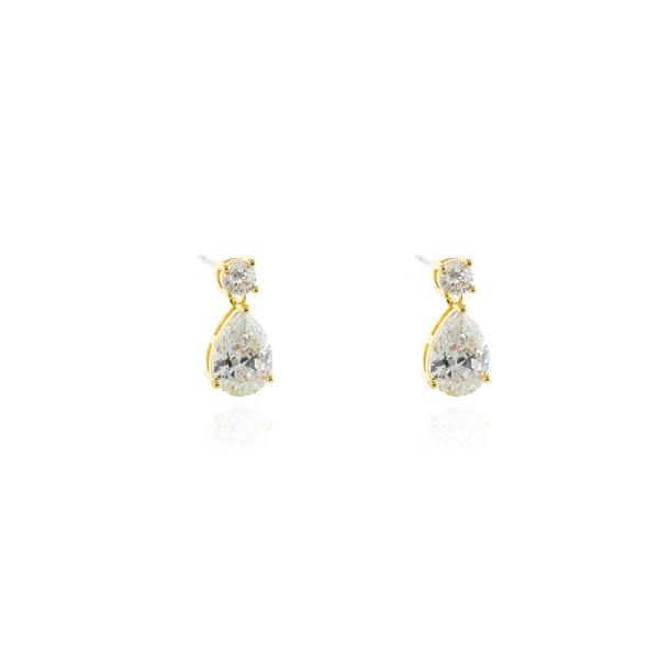 Cachet London Sheri Gold Drop Earrings