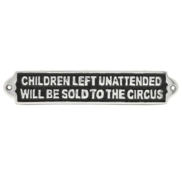 Harvey Makin Sign - Children Left