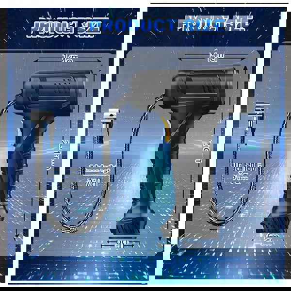 Dragodirect Portable Cordless Air Compressor 12V Tire Inflator 150 PSI USB